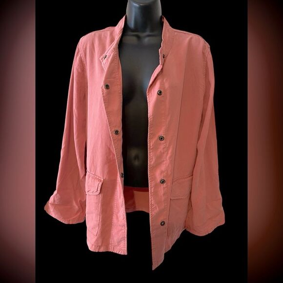 Anthropologie Sanctuary women’s utility jacket lightweight dusty pink NWT size M - Picture 2 of 12